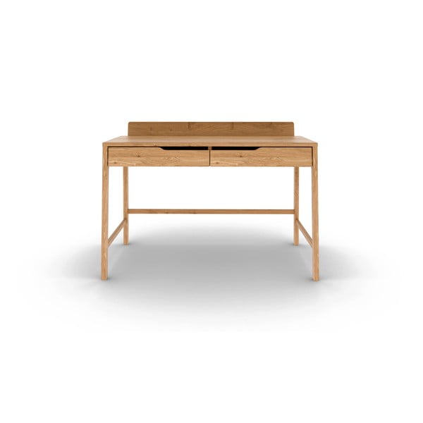 Radni stol od punog hrasta 65x120 cm Twig – The Beds