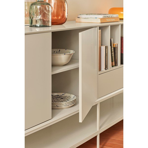 Crna komoda 220x98x45 cm Platt – Teulat-image-2