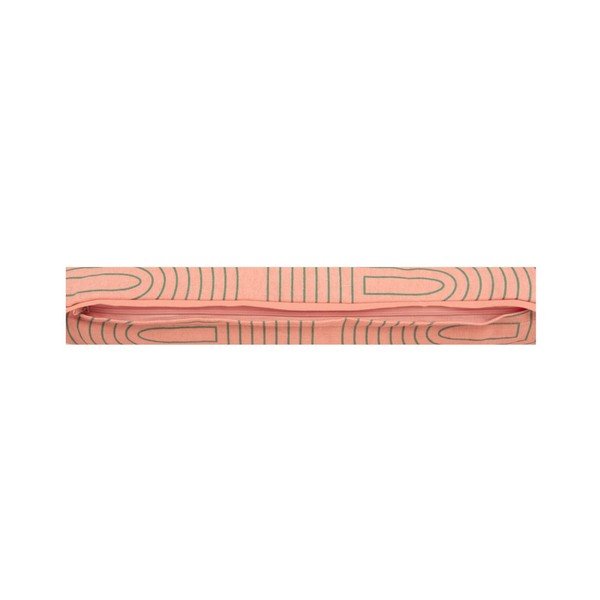 Jastuk Retro Grid Peach Pink, 45x45 cm-image-1