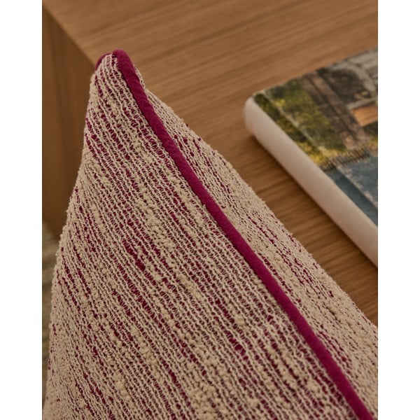 Pamučna ukrasna jastučnica 45x45 cm Brisella – Kave Home-image-3