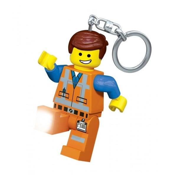 Svjetleći LEGO Emmet privjesak za ključeve