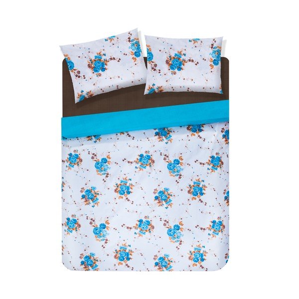 Posteljina Tirkizna V24, 220x200 cm-image-1