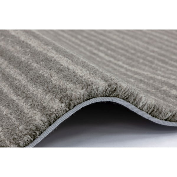 Sivi vuneni tepih 160x240 cm Calisia M Ribs – Agnella-image-3