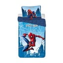 Plava pamučna dječja posteljina za krevet za jednu osobu 140x200 cm Spider-man "Blue" – Jerry Fabrics