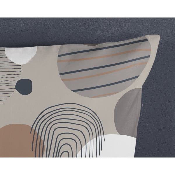 Siva pamučna posteljina za krevet za jednu osobu/za produženi krevet 140x220 cm Hendrik – Good Morning-image-3