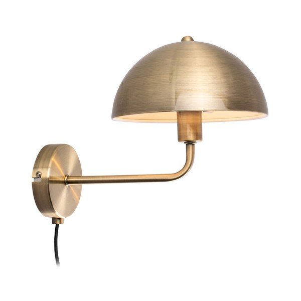 Zidna lampa u zlatnoj boji Leitmotiv Bonnet, visina 25 cm-image-2