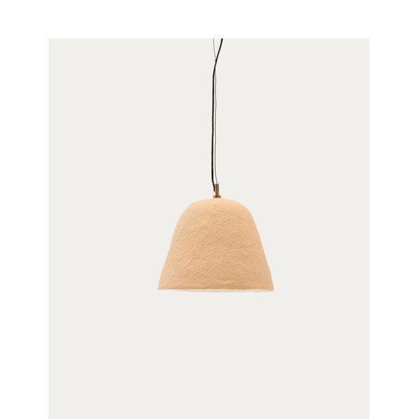 Bež viseća svjetiljka ø 25 cm Lisora – Kave Home-image-3