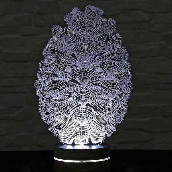 3D stolna lampa Konus