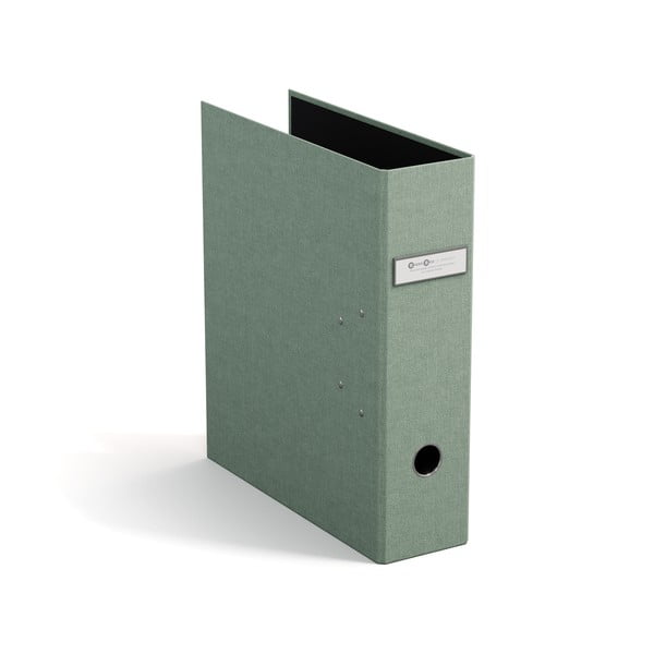 Zeleni kartonski uredski organizator za dokumente Archie Canvas Paper Laminate – Bigso