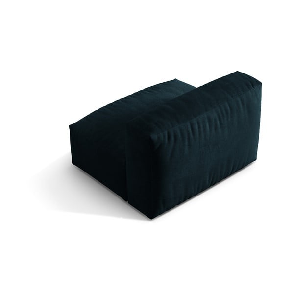 Tamno plava baršunasti modularna sjedeća garnitura (srednji modul ) Martina – Micadoni -image-2