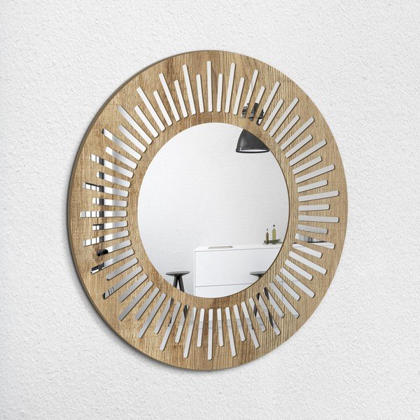 Zidno ogledalo ø 50 cm Julie - Styler-image-3