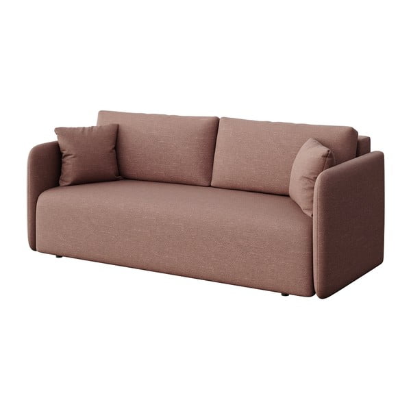 Ružičasta sklopiva sofa 220 cm Chaum – Rodier-image-2