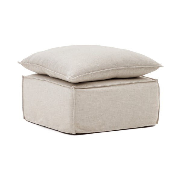 Bež presvlaka 80 cm Anarela – Kave Home-image-3