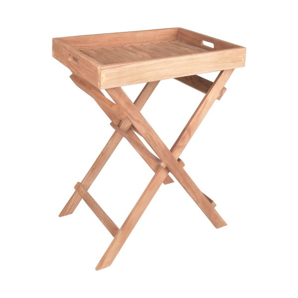 Vrtni stol od masivne tikovine 29x39 cm Bacan – Garden Pleasure