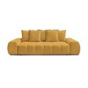 Senf žuta sofa od šenila 278 cm Everest – Bobochic Paris