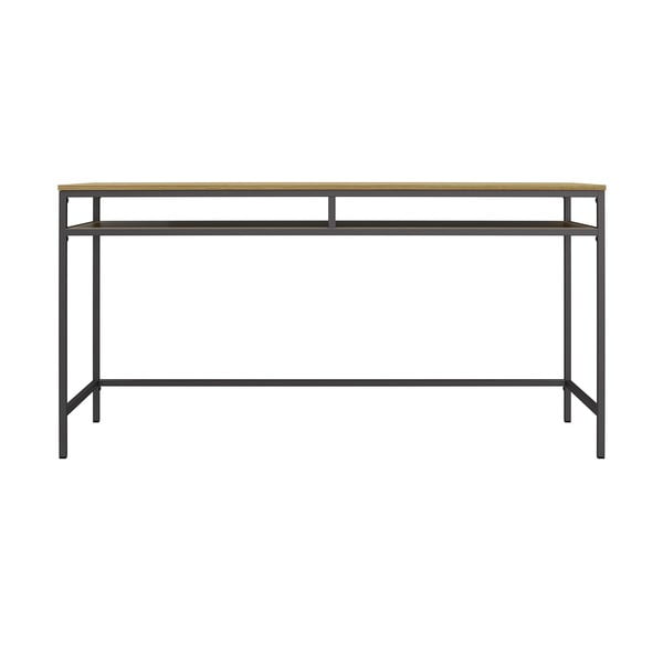 Radni stol s pločom stola u dekoru hrasta 51x153 cm Bradford – Støraa-image-2