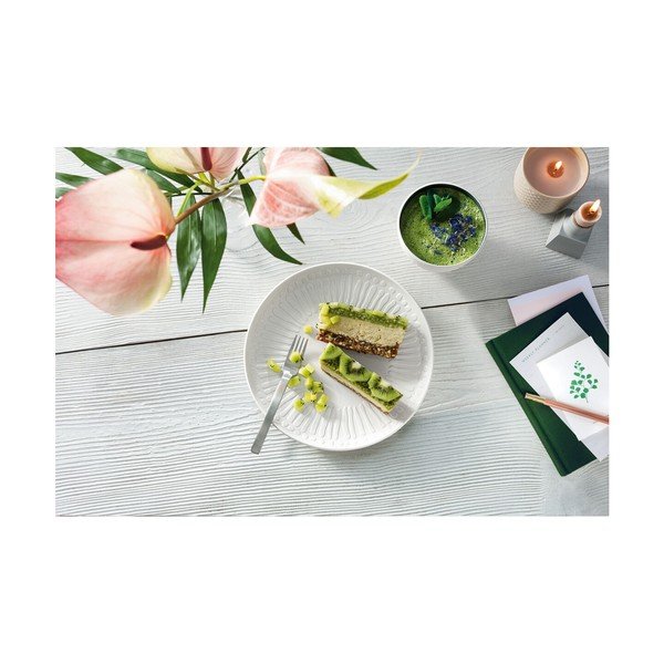 Bijela porculanska ploča Villeroy & Boch cvijet, 24 cm-image-1