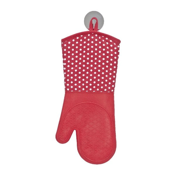 Set s 2 crvene silikonske kuhinjske rukavice Wenkoo Oven-image-3