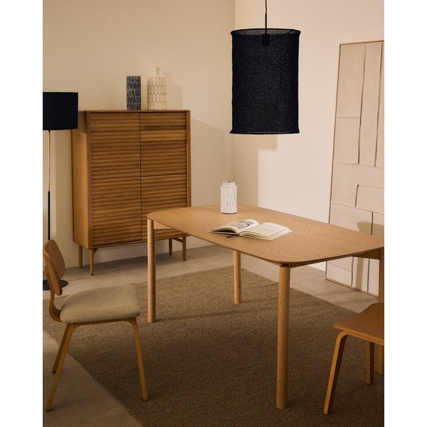 Blagovaonski stol u dekoru jasena 90x160 cm Indara – Kave Home-image-2