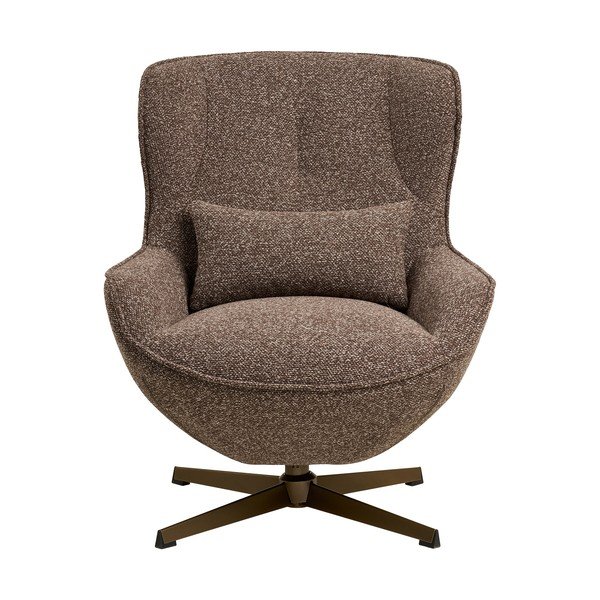 Smeđa okretna fotelja Blenheim – House Nordic-image-2