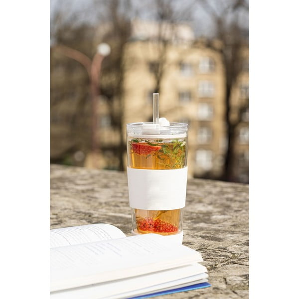 Bijela termo šalica 600 ml Fuori – Vialli Design-image-3