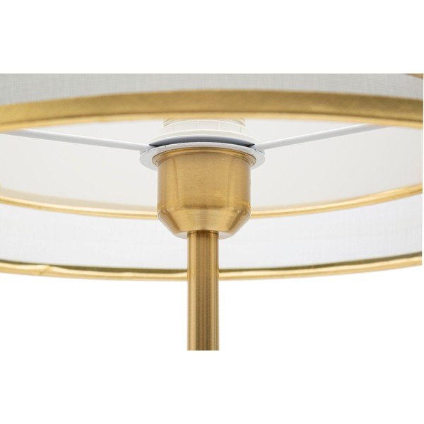 Crna/u zlatnoj boji stojeća svjetiljka s tekstilnim sjenilom (visina 153 cm) Levels – Mauro Ferretti-image-3