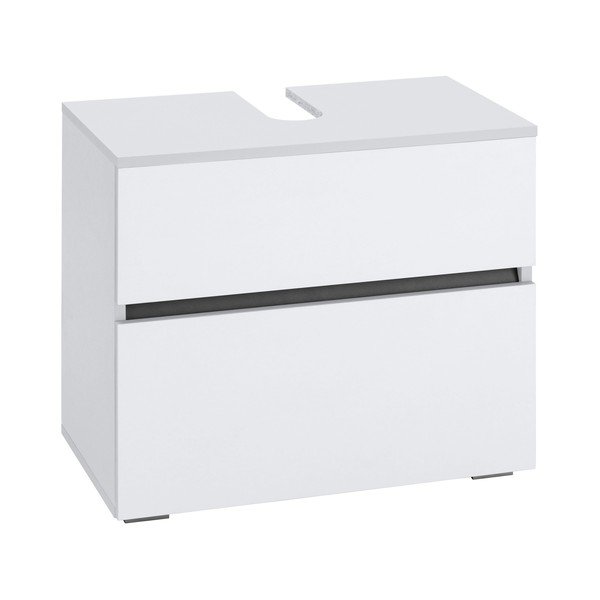 Bijeli ormarić za umivaonik Støraa Wisla, 60 x 55 cm-image-2