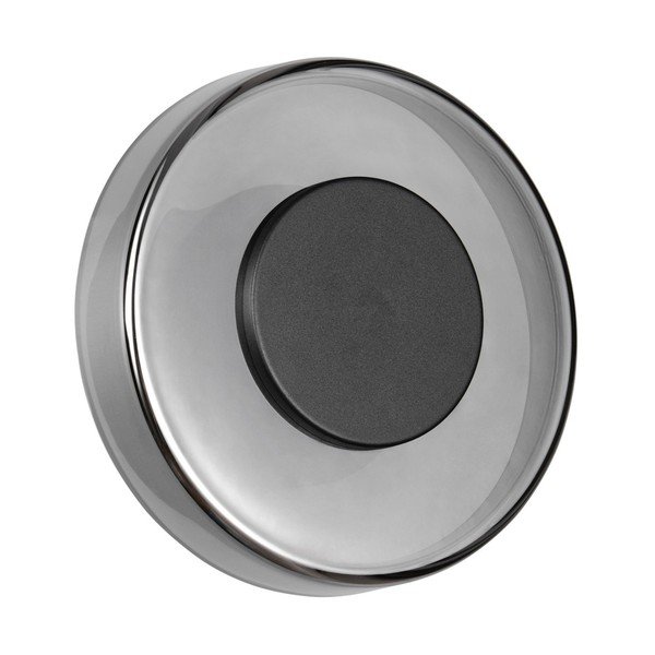 Mat crna LED zidna lampa s mogućnosti zatamnjivanja ø 22 cm Celeste – Trio