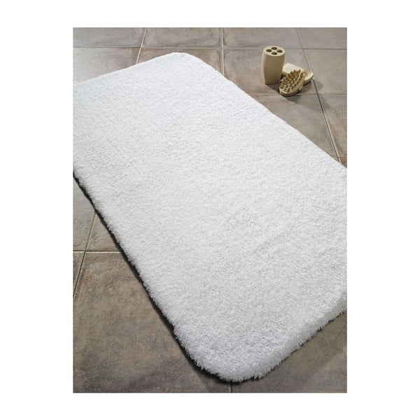 Bijeli otirač za kupaonicu Confetti Bathmats Organic 1500. 76 x 127 cm