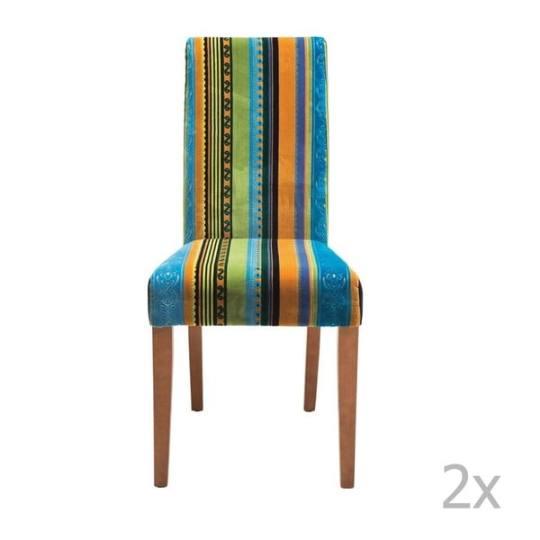 Set od 2 blagovaonske stolice s podnožjem od bukve Kare Design Irish