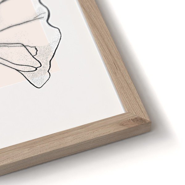 Tiskane slike u setu 2 kom s okvirom 30x40 cm Floral Set – Styler-image-4