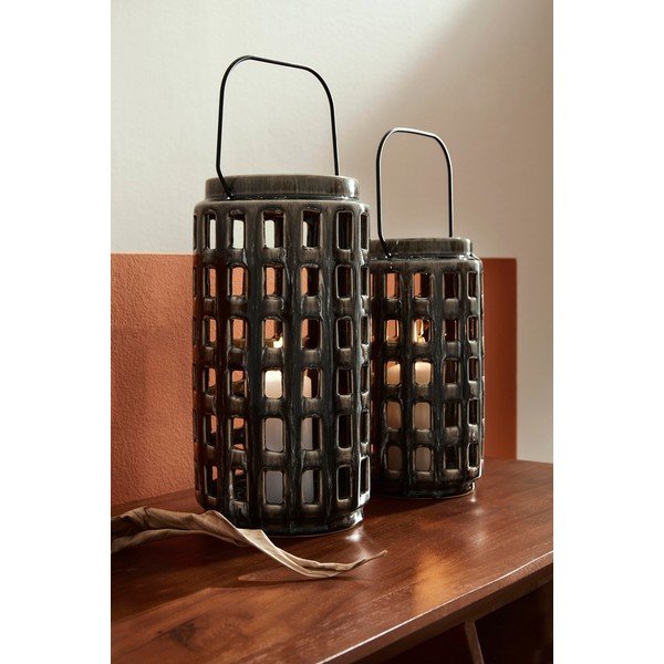 Keramička lanterna (visina 30 cm) Darreh – Bizzotto-image-3