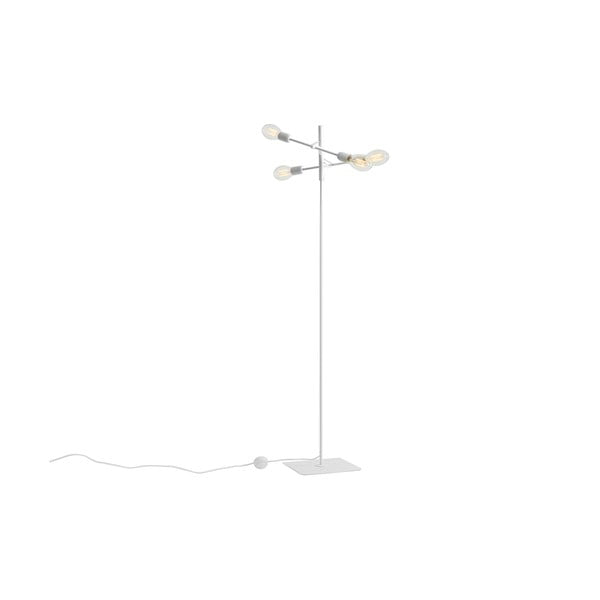 Bijela podna svjetiljka za 4 Custom Form Twigo žarulje