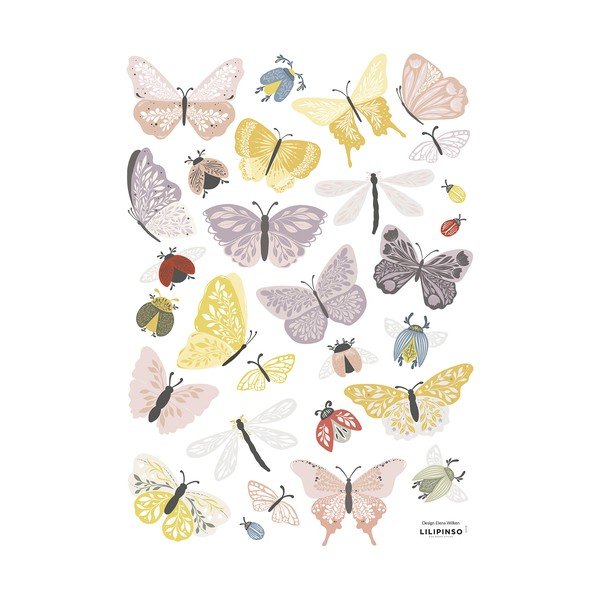 Naljepnice 30x42 cm Butterflies & Insects – Lilipinso
