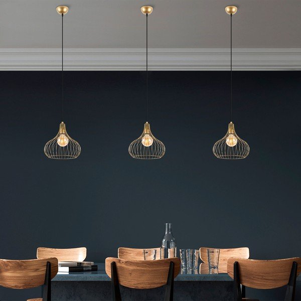 Viseća svjetiljka s metalnim sjenilom ø 22 cm Teldemia – Opviq lights-image-3