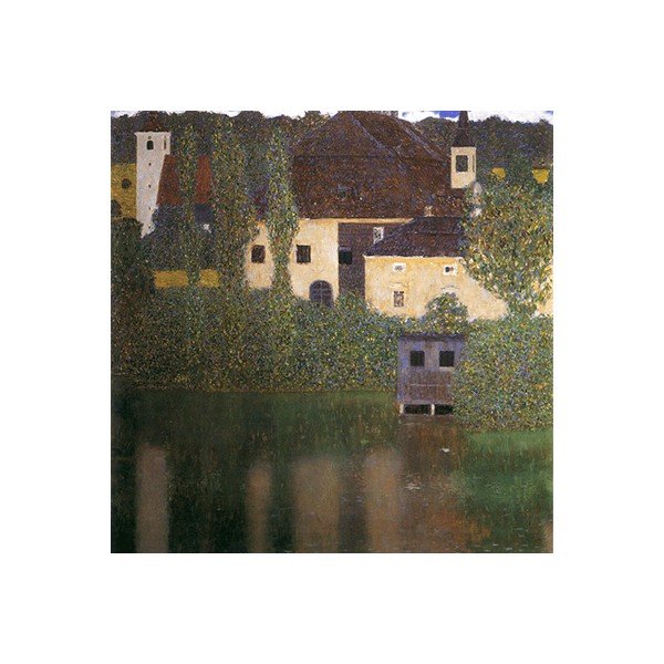 Slika Gustava Klimta - Vodeni dvorac, 45x45 cm