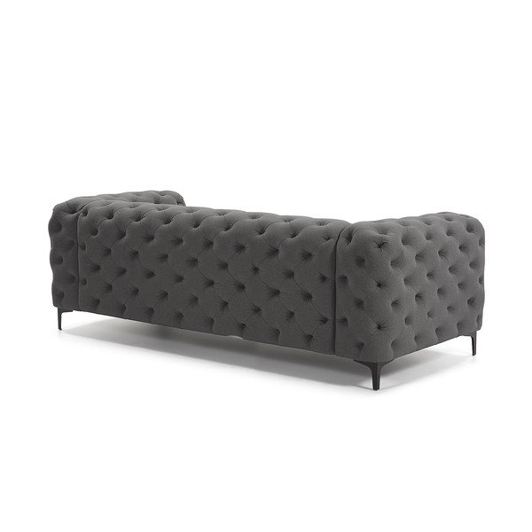 La Velvet Maisha siva sofa-image-2