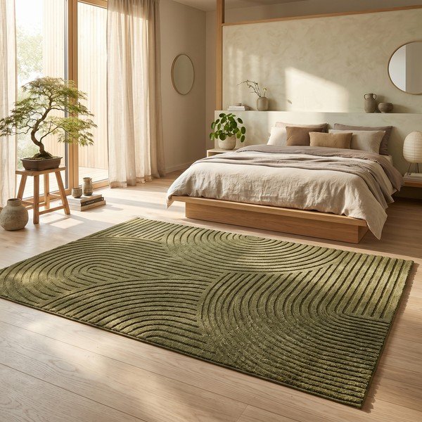 Tamno zeleni tepih 160x230 cm Whirl – ESTE-image-4