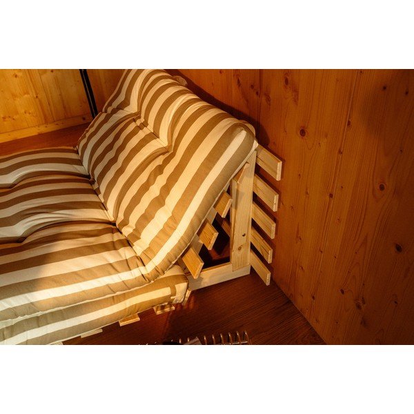 Bež/krem sklopiva sofa 140 cm Roots – Karup-image-4