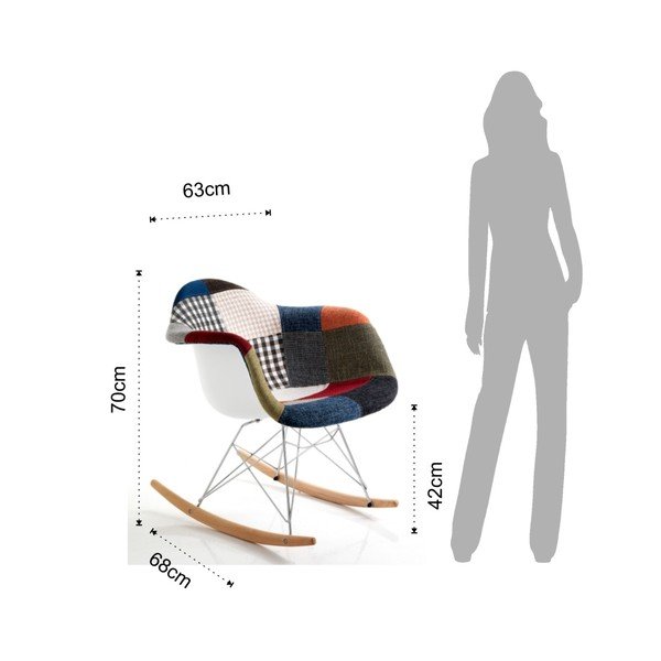 Stolica za ljuljanje Tomasucci Kaleido-image-1