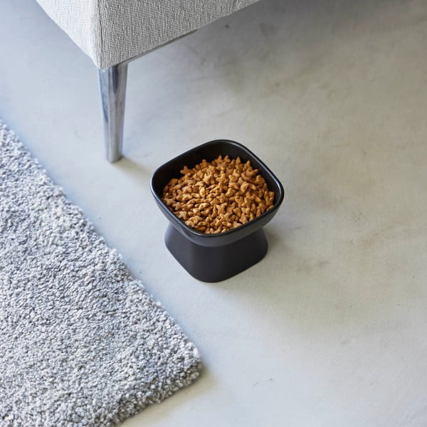 Keramička zdjela za hranu za ljubimce za kućne ljubimce Tower – YAMAZAKI-image-3