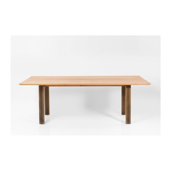 Blagovaonski stol s hrastovom pločom Kare Design Toscany, 220 x 100 cm