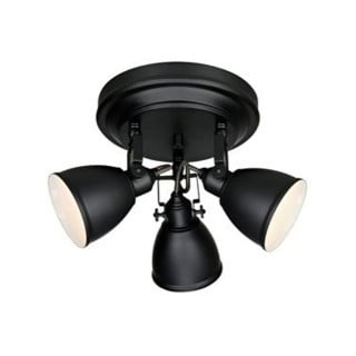 Crno stropna lampa 3 žarulje Markslöjd Fjallbacka