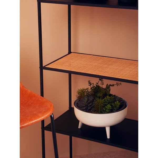 Crni/u prirodnoj boji metalni regal 61x179x34 cm Depok – Premier Housewares-image-3
