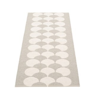 Krem unutarnja i vanjska staza 70x150 cm Poppy Linen – Pappelina