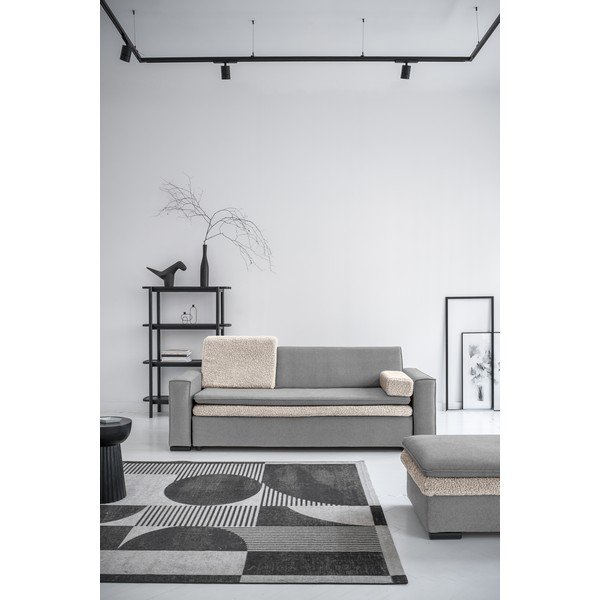 Siva sklopiva sofa 235 cm – Miuform-image-1