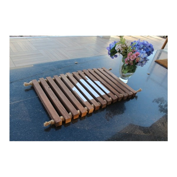 Drveni otirač Doormat Woodie, 64 x 40 cm-image-1
