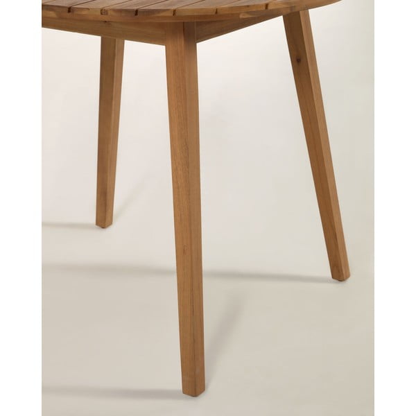 Vrtni blagovaonski stol od bagremaKave Home Vilma, ø 90 cm-image-4