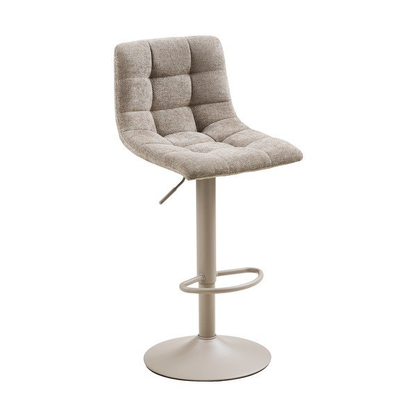 Svijetlo sive podstavljene barske stolice u setu podesive visine/okretne 2 kom (visine sjedala 63 cm) Middelfart – House Nordic