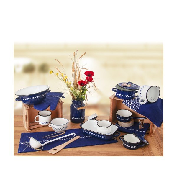 Bijela emajlirana šalica Orion, 0,7 l-image-2